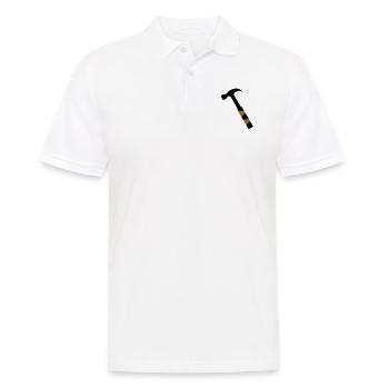 Hammer - Männer Poloshirt - Weiß - Vorne - Kai (181cm)