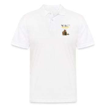 Gymrat - Men's Polo Shirt - white - Front - Kai (181cm)