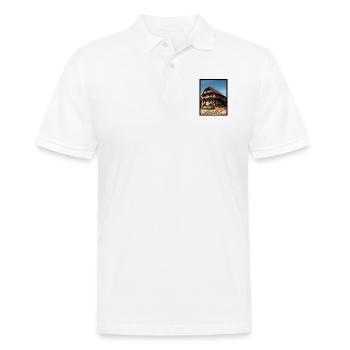 Elsässisches Haus Digitale Malerei - Männer Poloshirt - Weiß - Vorne - Kai (181cm)