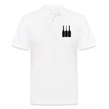 linden - Männer Poloshirt - Weiß - Vorne - Kai (181cm)