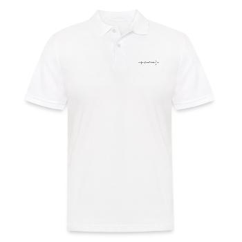 Schröder Herzschlag Familie Nachname Geschenk - Männer Poloshirt - Weiß - Vorne - Kai (181cm)