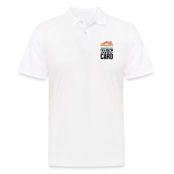Immobilienmakler Makler Beruf Immobilien - Männer Poloshirt - Weiß - Vorne - Kai (181cm)