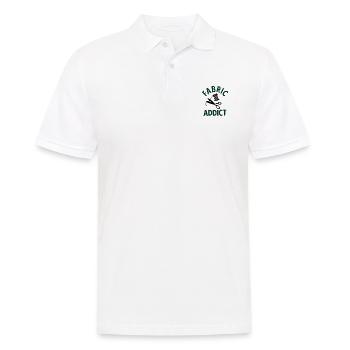 Nähen Und Schneidern Für Näher - Männer Poloshirt - Weiß - Vorne - Kai (181cm)
