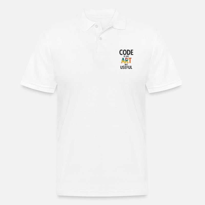Software Ingenieur Informatiker Programmierer - Männer Poloshirt - Weiß