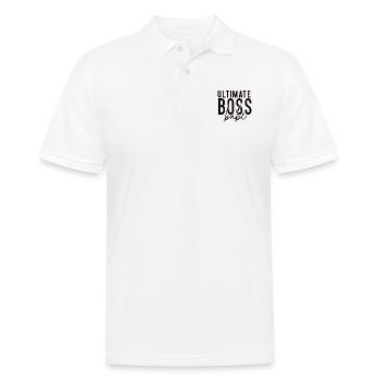 Mama Ehefrau Chef - Männer Poloshirt - Weiß - Vorne - Kai (181cm)
