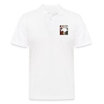 Japanischer Kampfsport Judo - Männer Poloshirt - Weiß - Vorne - Kai (181cm)