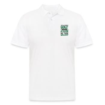 Golf Golfer Gift Hobby Club Quote - Men's Polo Shirt - white - Front - Kai (181cm)