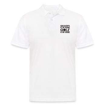 Golfer Opa Golfen Golf Sport Golfclub Rentner - Männer Poloshirt - Weiß - Vorne - Kai (181cm)