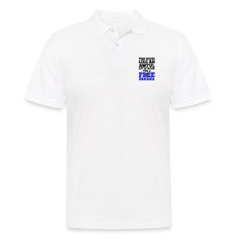 Läufer Joggen - Männer Poloshirt - Weiß - Vorne - Kai (181cm)