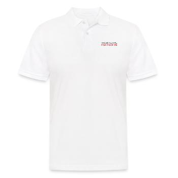 Thérapie Pêche de lac Carpe de lac Pêcheur Appât - Polo Homme - blanc - Devant - Kai (181cm)