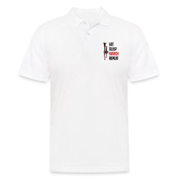 Trompettes Trompettes Fanfare Trompettes - Polo Homme - blanc - Devant - Kai (181cm)