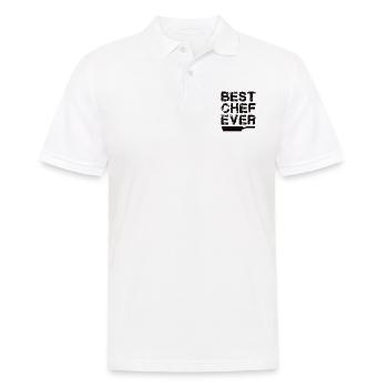 Chef Beanie Chef Kitchen Five Stars Gold 5 - Men's Polo Shirt - white - Front - Kai (181cm)