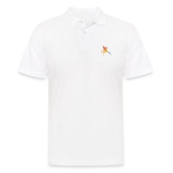 Tischtennisspieler Spruch Für Tischtennis - Männer Poloshirt - Weiß - Vorne - Kai (181cm)