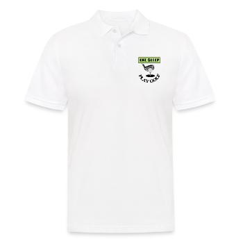 Play Golf Golfer Golf Course Gift Idea - Men's Polo Shirt - white - Front - Kai (181cm)