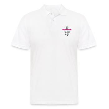 Idée Cadeau Future Maman Enceinte - Polo Homme - blanc - Devant - Kai (181cm)