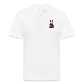 Roter Panda Lustiger Spruch Nö Feuerfuchs - Männer Poloshirt - Weiß - Vorne - Kai (181cm)