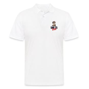Shih Tzu Löwenhunde Chrysanthemenhund Shih Tzu - Männer Poloshirt - Weiß - Vorne - Kai (181cm)