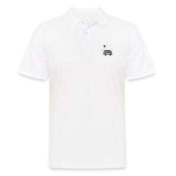 Van at night - Men's Polo Shirt - white - Front - Kai (181cm)