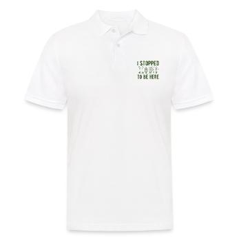 Software Ingenieur Informatiker Programmierer - Männer Poloshirt - Weiß - Vorne - Kai (181cm)