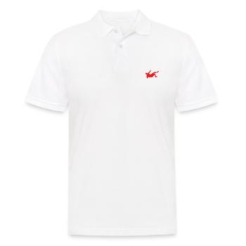 Klettern Bouldern - Männer Poloshirt - Weiß - Vorne - Kai (181cm)