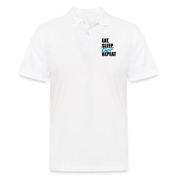 Chor - Männer Poloshirt - Weiß - Vorne - Kai (181cm)