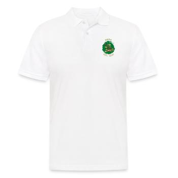 日本の火 - Männer Poloshirt - Weiß - Vorne - Kai (181cm)