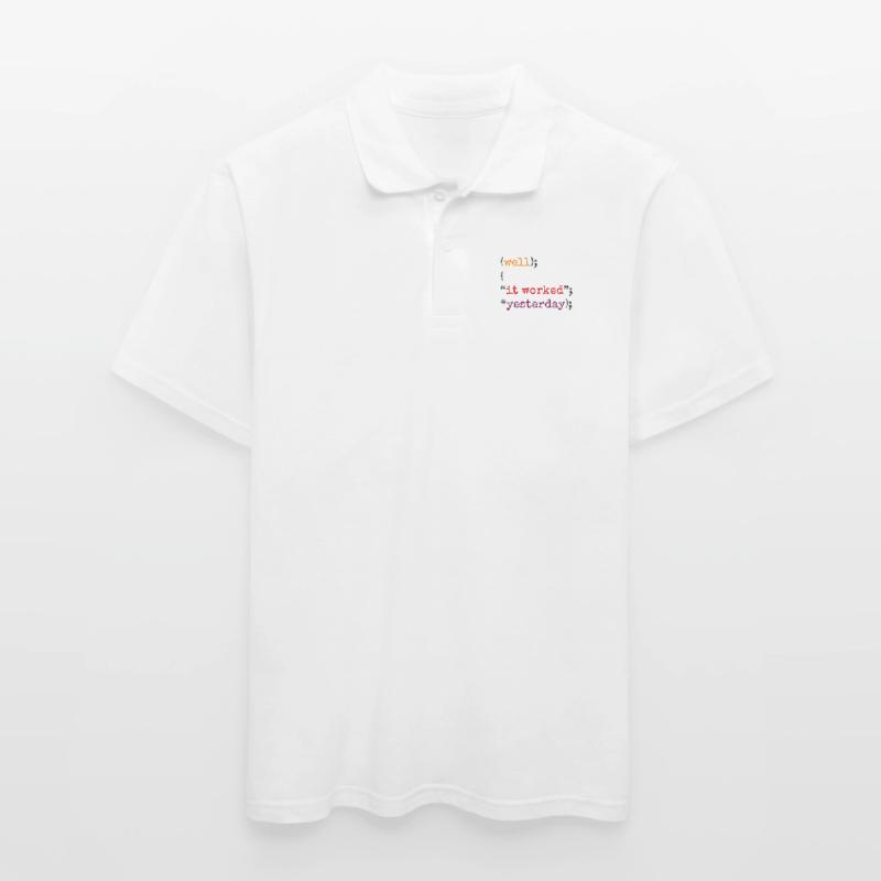 Software Ingenieur Informatiker Programmierer Männer Poloshirt