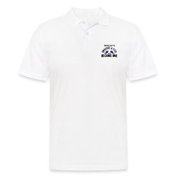 Apnoetaucher Freitaucher Taucher - Männer Poloshirt - Weiß - Vorne - Kai (181cm)