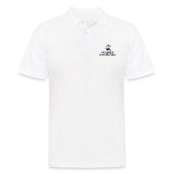 Landschaftsgärtner Hobbygärtner Gärtner - Männer Poloshirt - Weiß - Vorne - Kai (181cm)