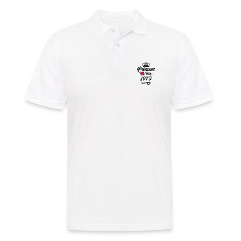 1973 Anniversaire de la princesse - Polo Homme - blanc - Devant - Kai (181cm)