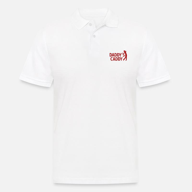 Golfplatz zum Golfen Golf - Männer Poloshirt - Weiß