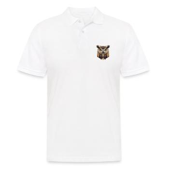OWL - Männer Poloshirt - Weiß - Vorne - Kai (181cm)
