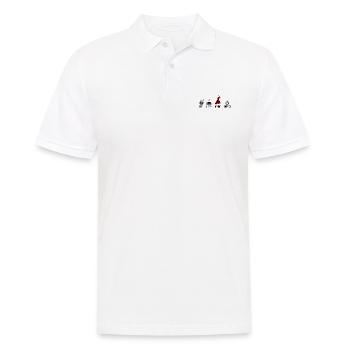 Japanischer Schwertkampf Kendo - Männer Poloshirt - Weiß - Vorne - Kai (181cm)