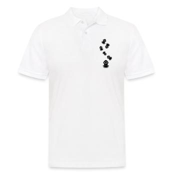 Taucherhelm Tauchen symbol - Männer Poloshirt - Weiß - Vorne - Kai (181cm)