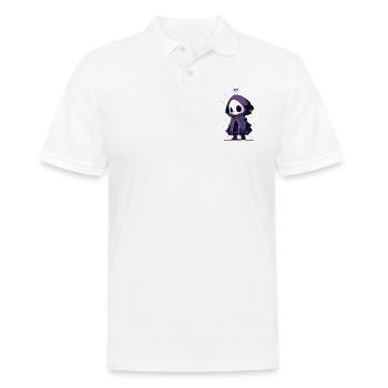 Cute Halloween Skeleton - Cute Scary Design - Men's Polo Shirt - white - Front - Kai (181cm)