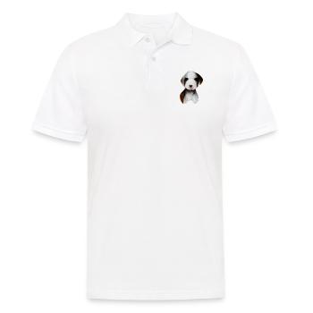 Chiots - Polo Homme - blanc - Devant - Kai (181cm)