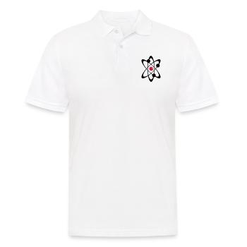 Atomique nucléaire radioactive science nucléaire 2 - Polo Homme - blanc - Devant - Kai (181cm)