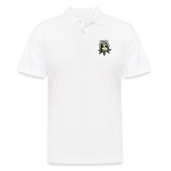 Mary Jane PINUP - Men's Polo Shirt - white - Front - Kai (181cm)