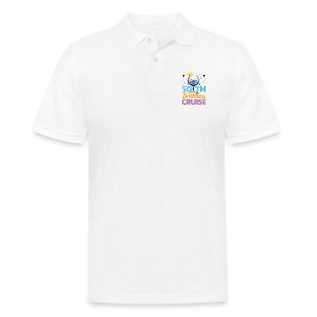 50th Birthday Cruise - Men's Polo Shirt - white - Front - Kai (181cm)
