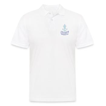 anker_sailor_crew_2 - Männer Poloshirt - Weiß - Vorne - Kai (181cm)