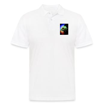 Train - Männer Poloshirt - Weiß - Vorne - Kai (181cm)