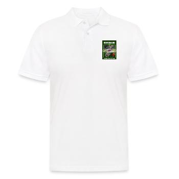 Hirtenwahl - Szene 03 - Mietling vs. guter Hirte - Männer Poloshirt - Weiß - Vorne - Kai (181cm)