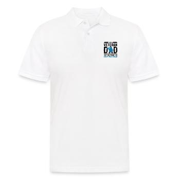 Fête des pères Grand-père Grand-père Vétéran Papa Papa Cadeau - Polo Homme - blanc - Devant - Kai (181cm)