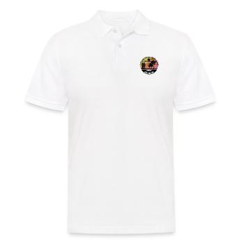 Just On Life T Shirt Vintage Femme T-shirt Homme - Polo Homme - blanc - Devant - Kai (181cm)