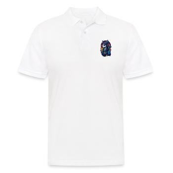 Husky Hund Hunde Cool Huskies - Männer Poloshirt - Weiß - Vorne - Kai (181cm)