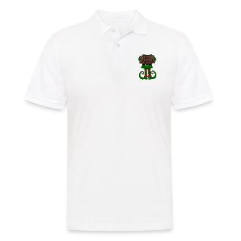 Weihnachten - Männer Poloshirt - Weiß - Vorne - Kai (181cm)