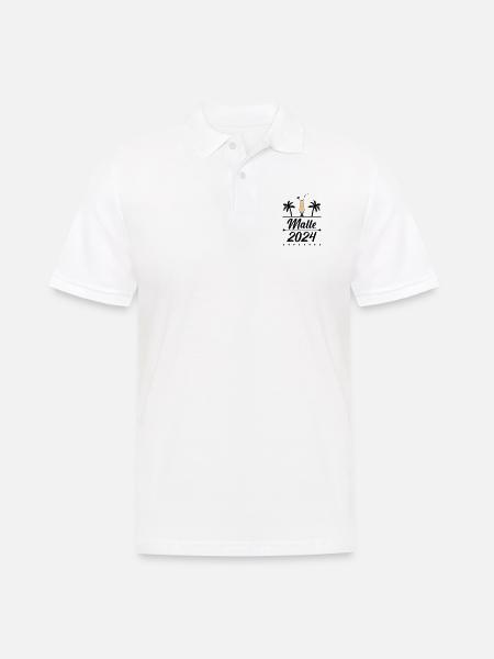 MALLE 2024 - Men's Polo Shirt - white