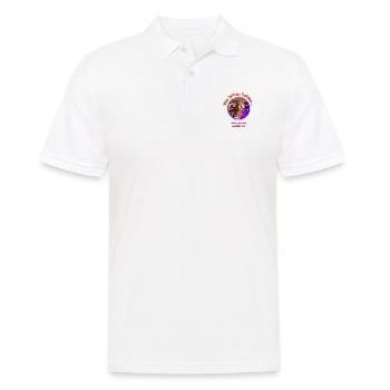 Die Waschbären-Revolution mit deinen eigenen Händen - Männer Poloshirt - Weiß - Vorne - Kai (181cm)