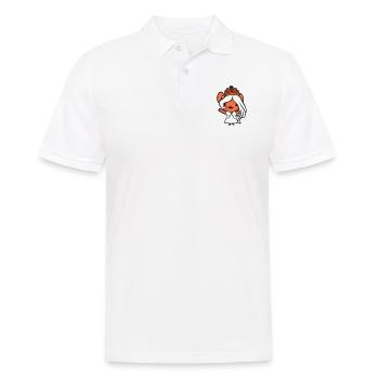 Lapin Princesse Reine Couronne Ondulant De Jolis Cheveux - Polo Homme - blanc - Devant - Kai (181cm)