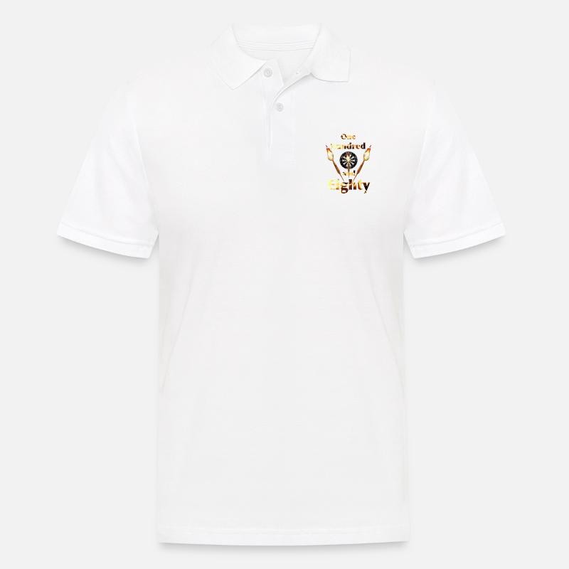 Onehundred and eighty - Männer Poloshirt - Weiß